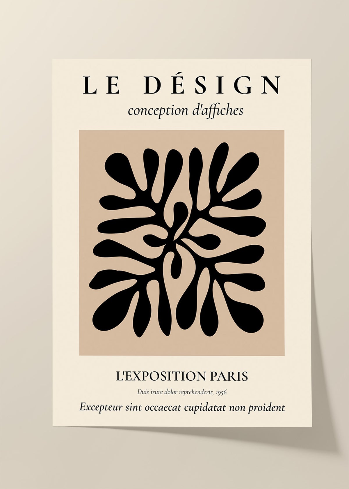 Le design poster