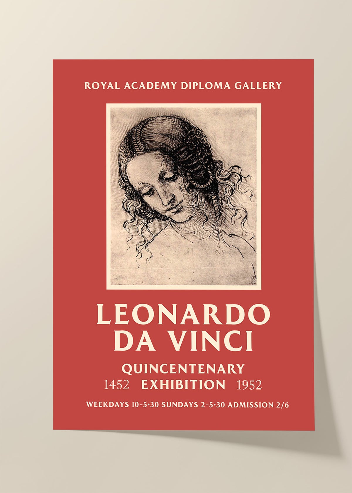 Leonardo Da Vinci poster