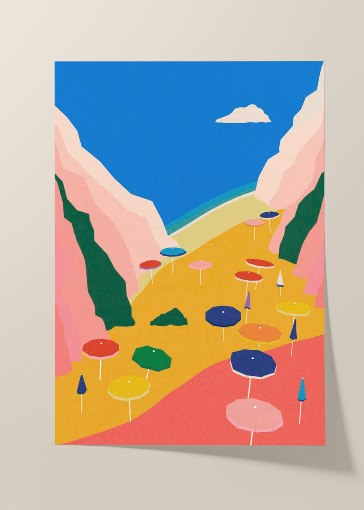 Lido Liguria Poster