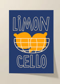 Limoncello kitchen poster