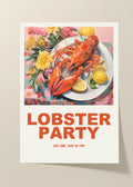 Losbter party poster