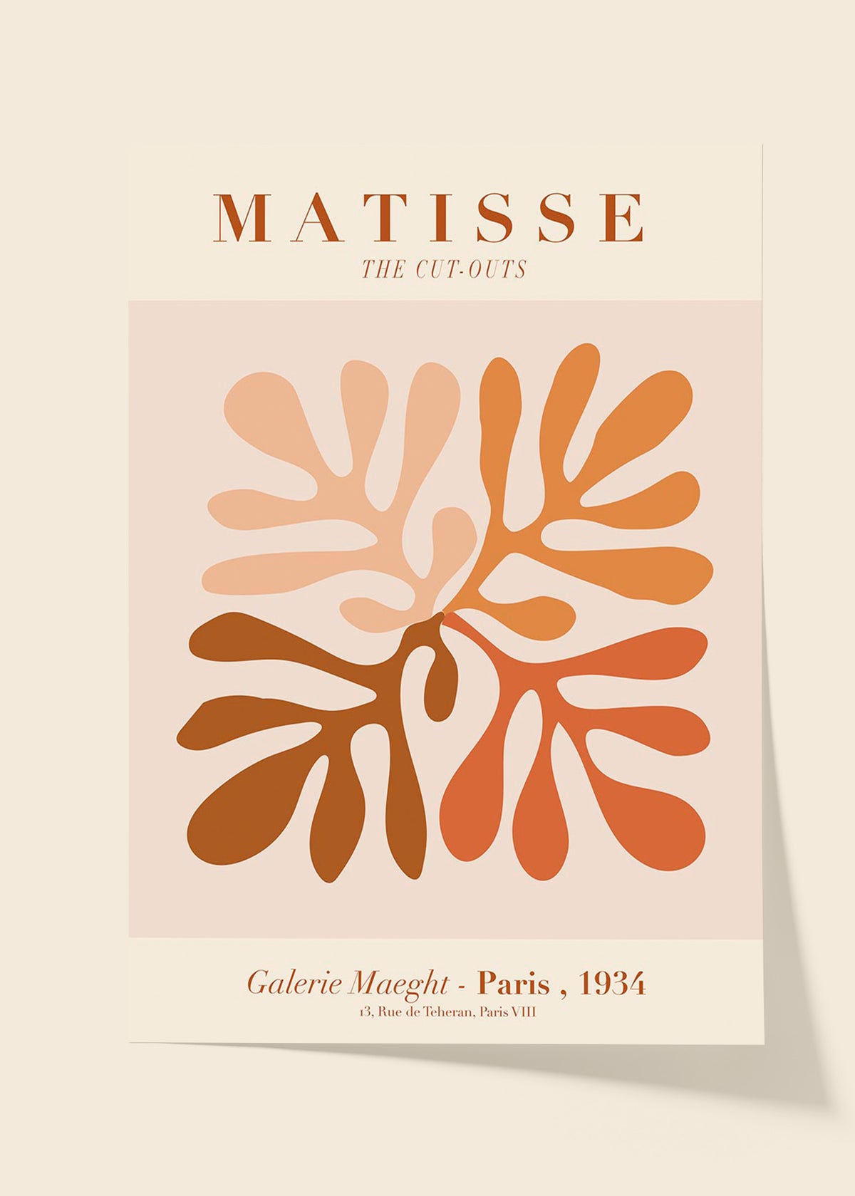 Henri Matisse  Galerie Maeght 1934 poster