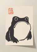 Matsumoto Hoji frog poster