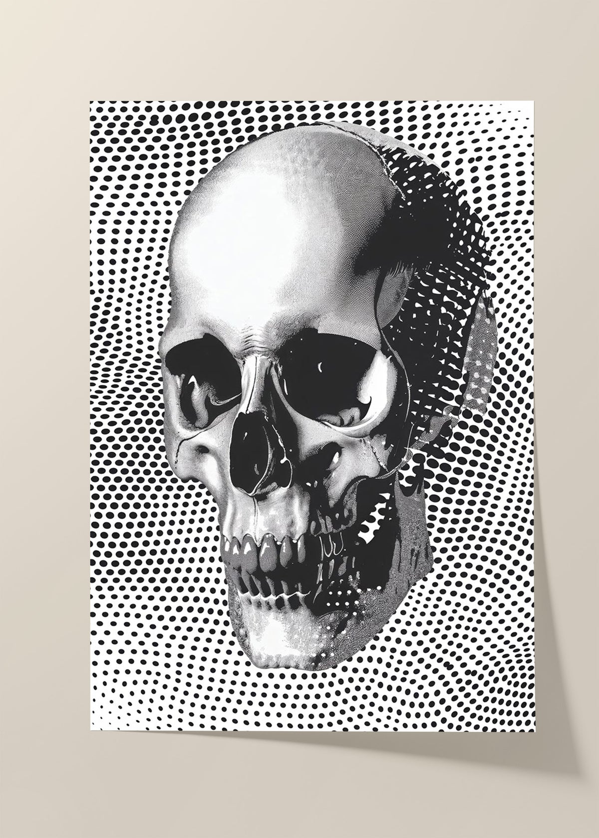 Memento Mori Skull Poster