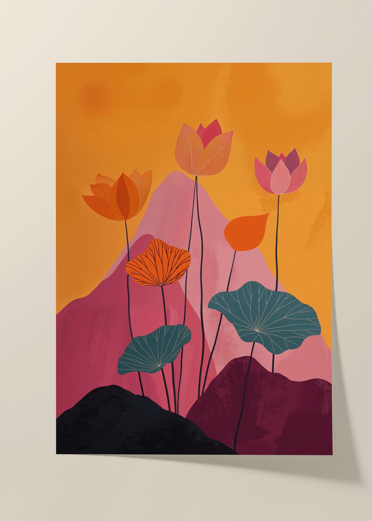 Lotus flowers