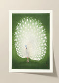 Ohara Koson - Green peacock