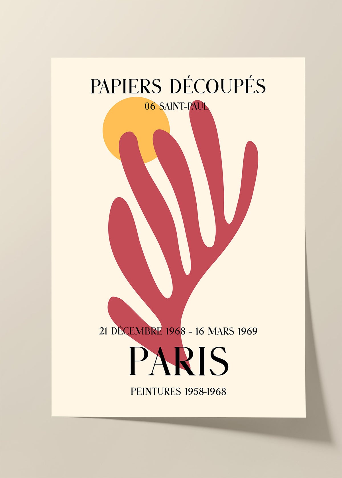 Papiers Découpés poster