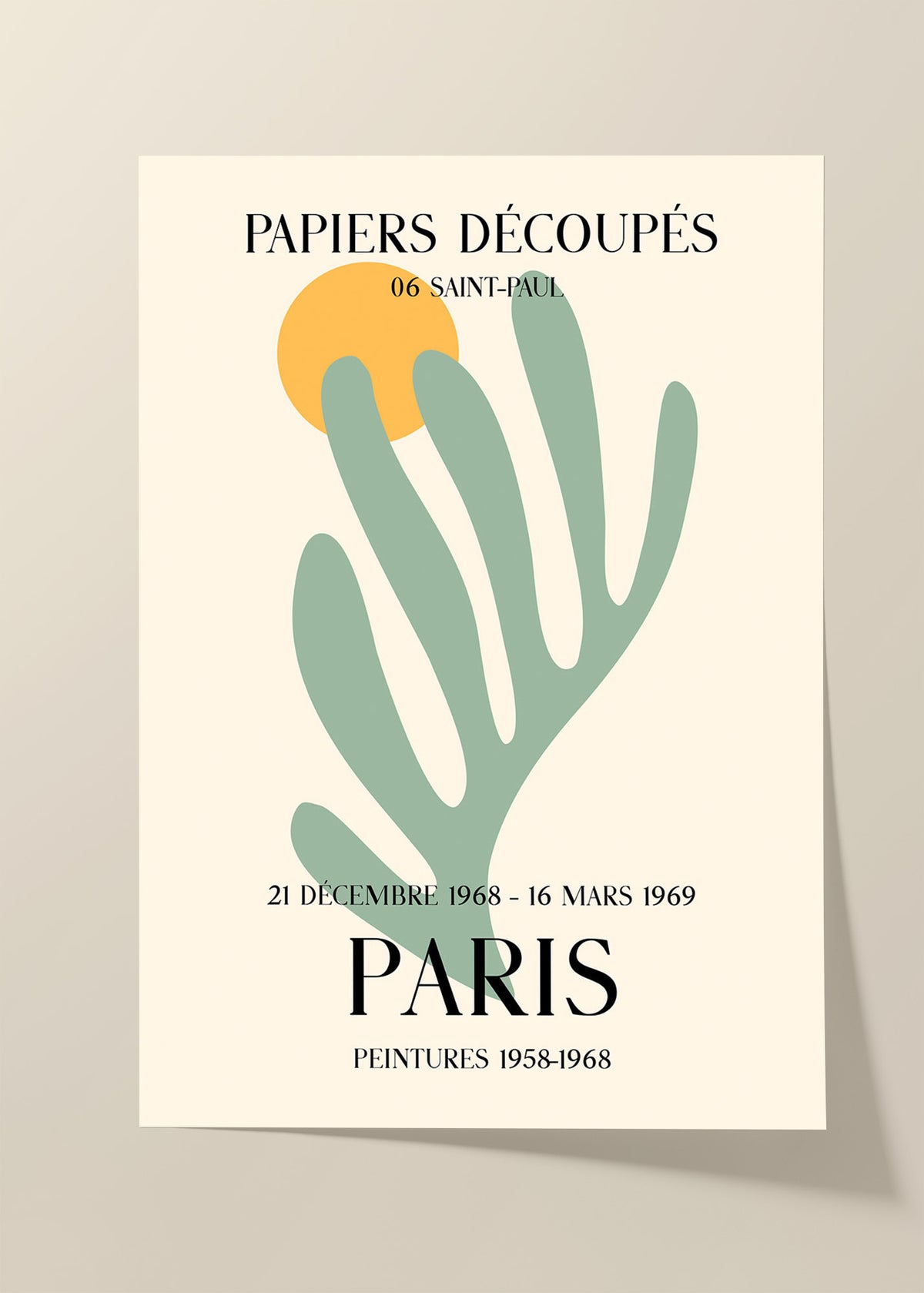 Papiers Découpés poster