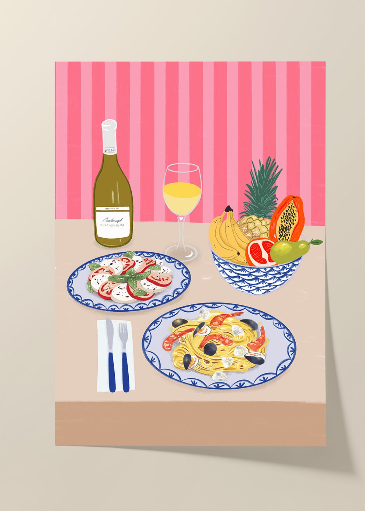 Pasta paradise poster