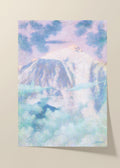 Lucien Lévy-Dhurmer - pastel mountains