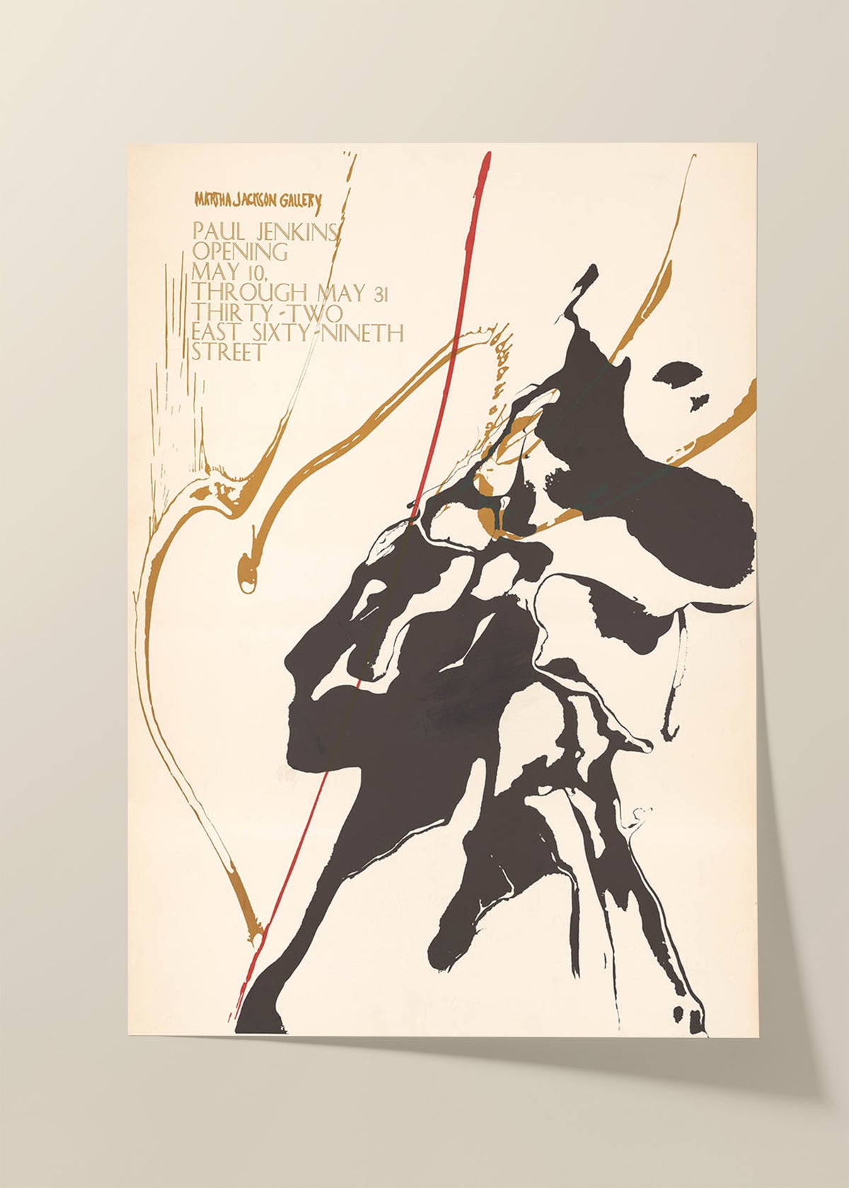 Paul Jenkins poster