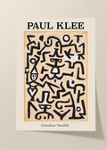 Paul Klee Comedians' Handbill poster