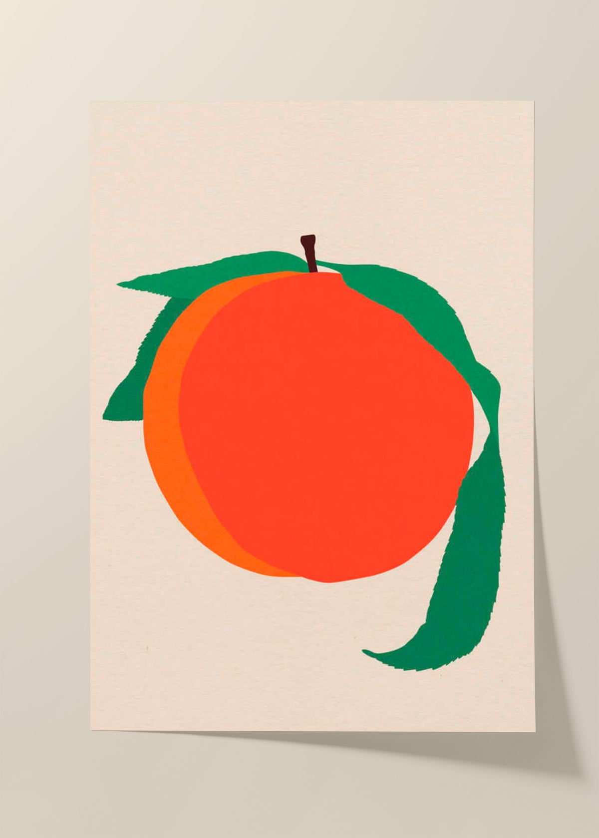 Peach Poster