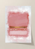 Pink abstract poster
