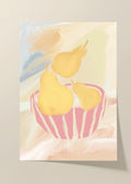 Pastel pears