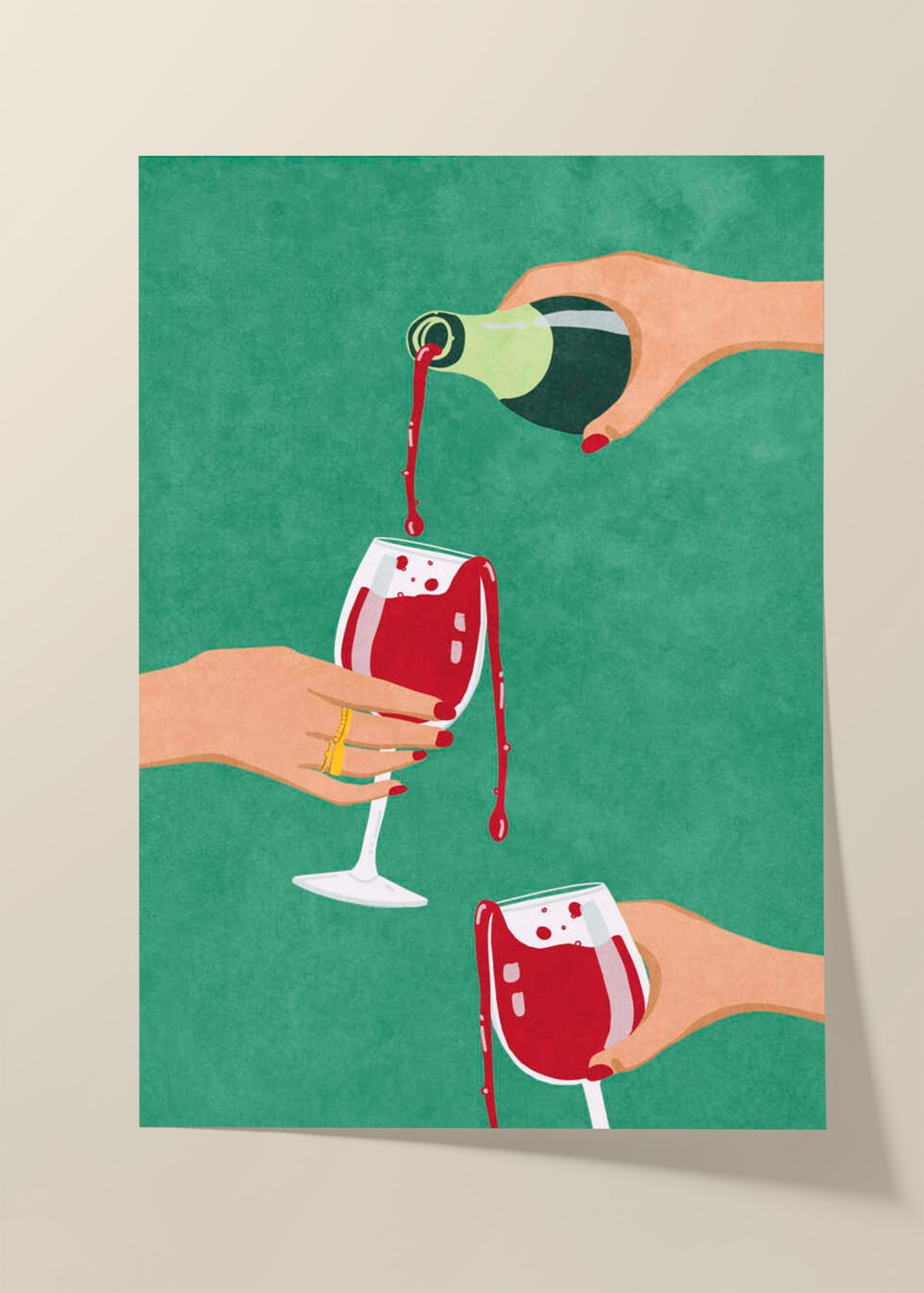 Cheers Girls Poster
