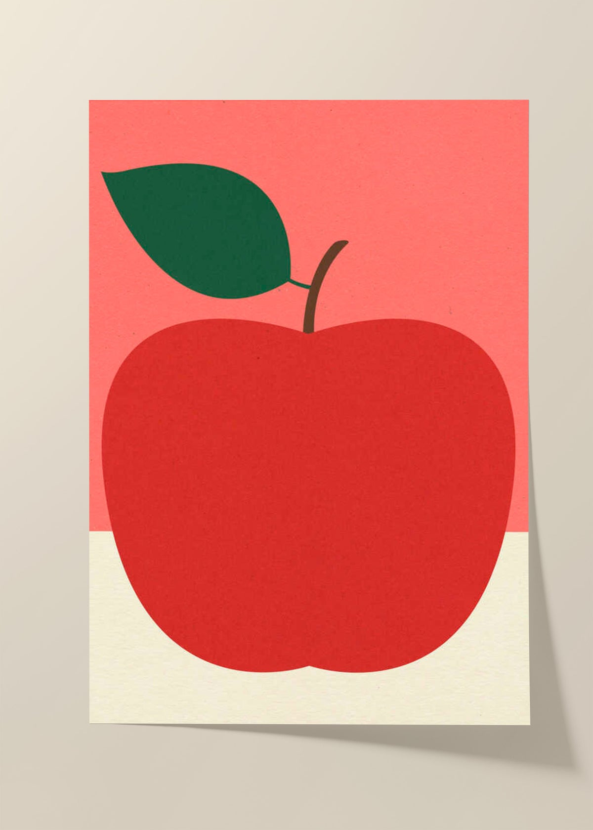 Red Apple Poster