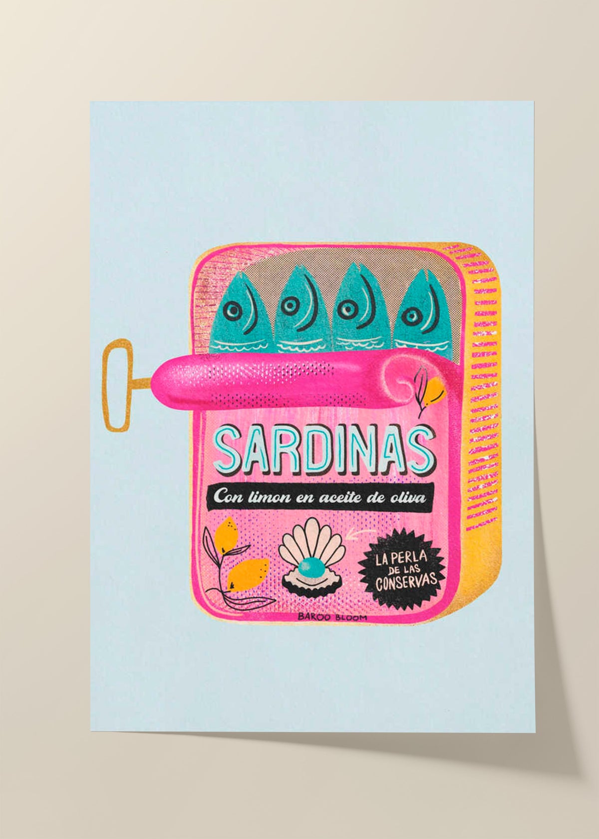 Pink Sardines With Lemon