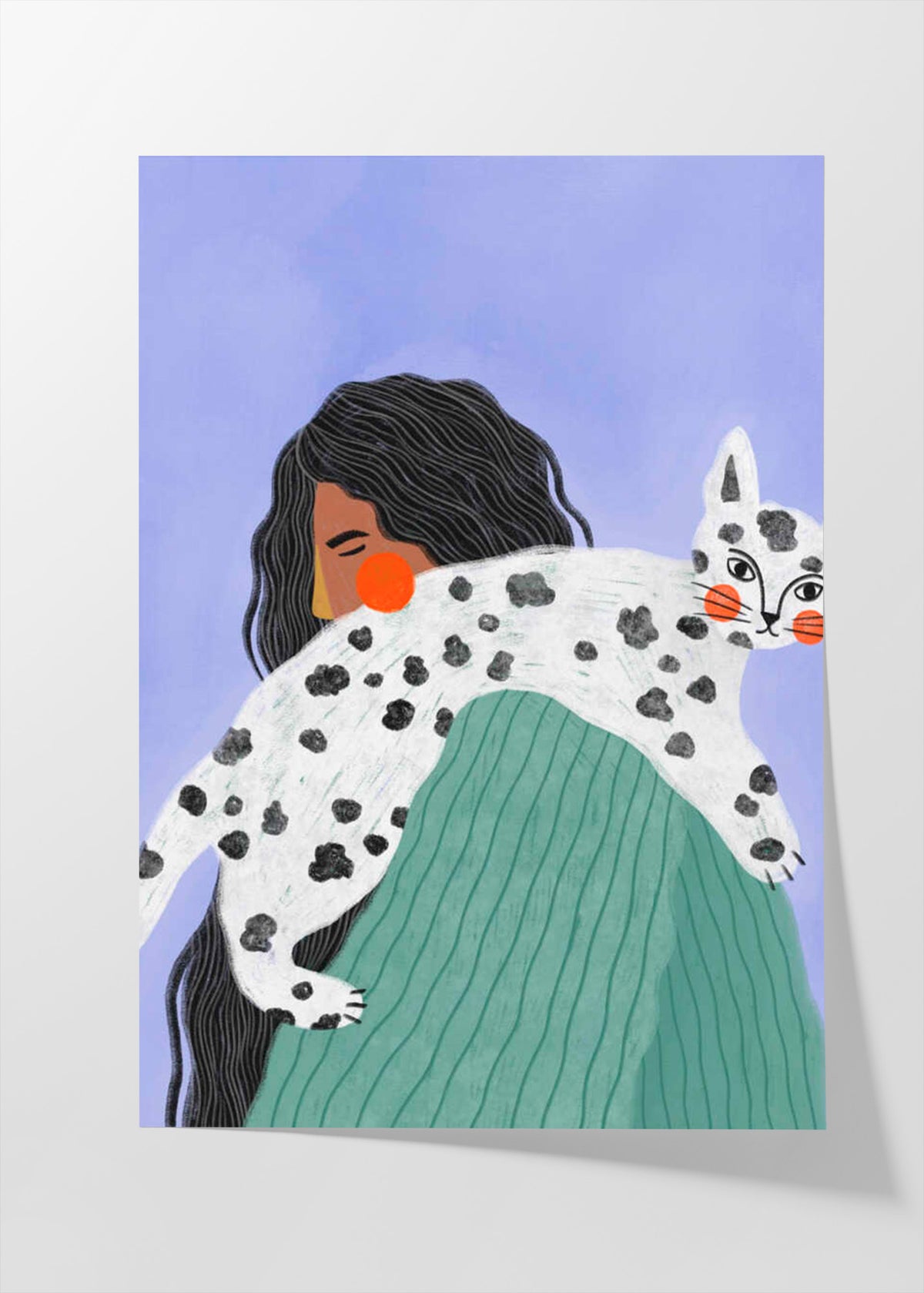 THE WOMAN WITH THE CAT