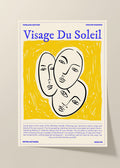 Visage du soleil poster