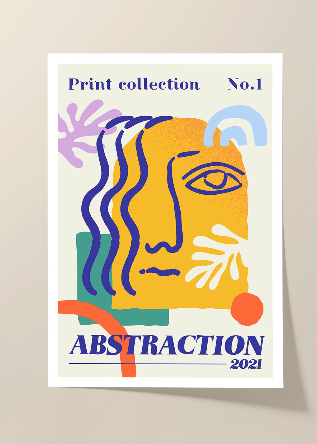 Abstraction N1 poster