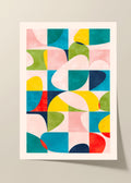 Abstract mosa poster