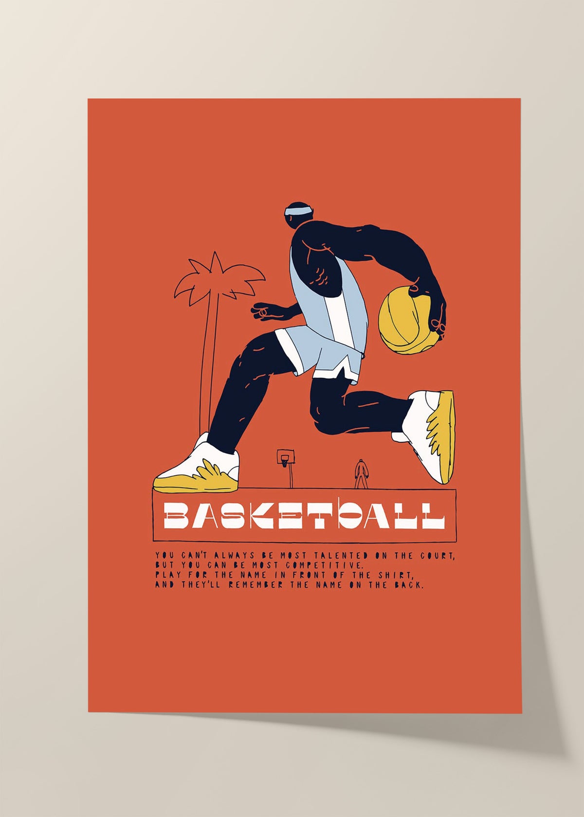 Basketball poster