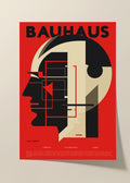 Bauhaus embrace the bauhaus spirit poster