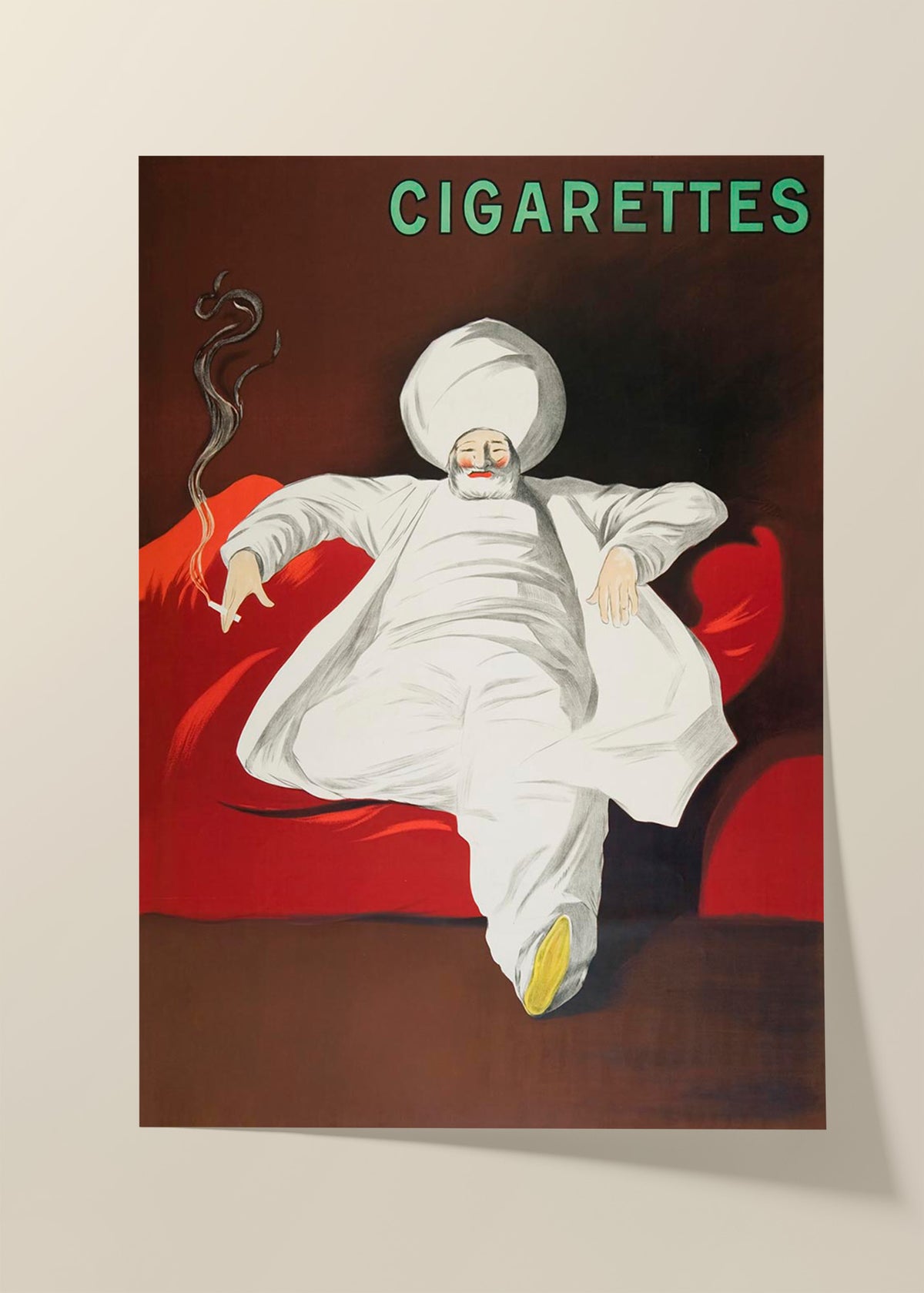 Leonetto Capiello - Job cigarettes poster