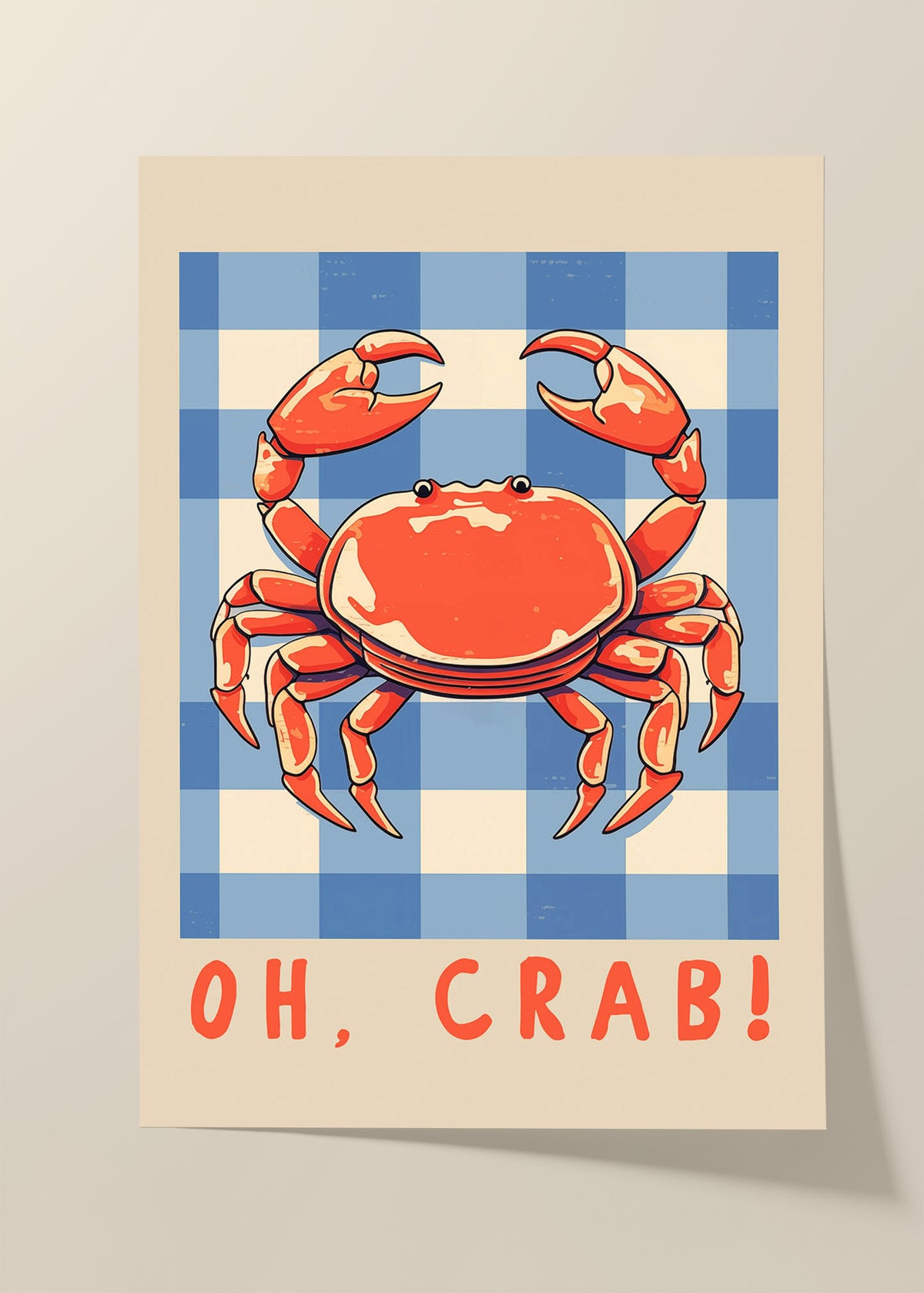 Oh Crab poster