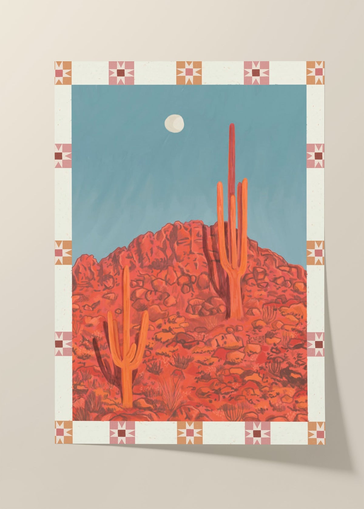 Desert Moon Saguaro