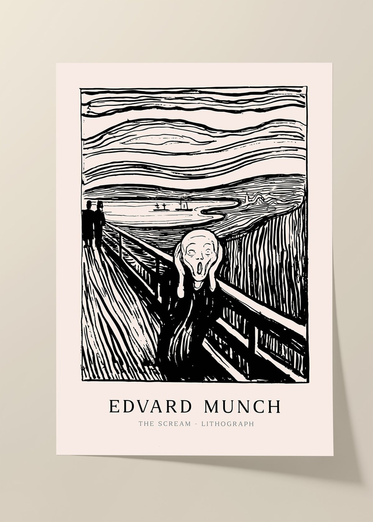Edvard Munch the scream poster