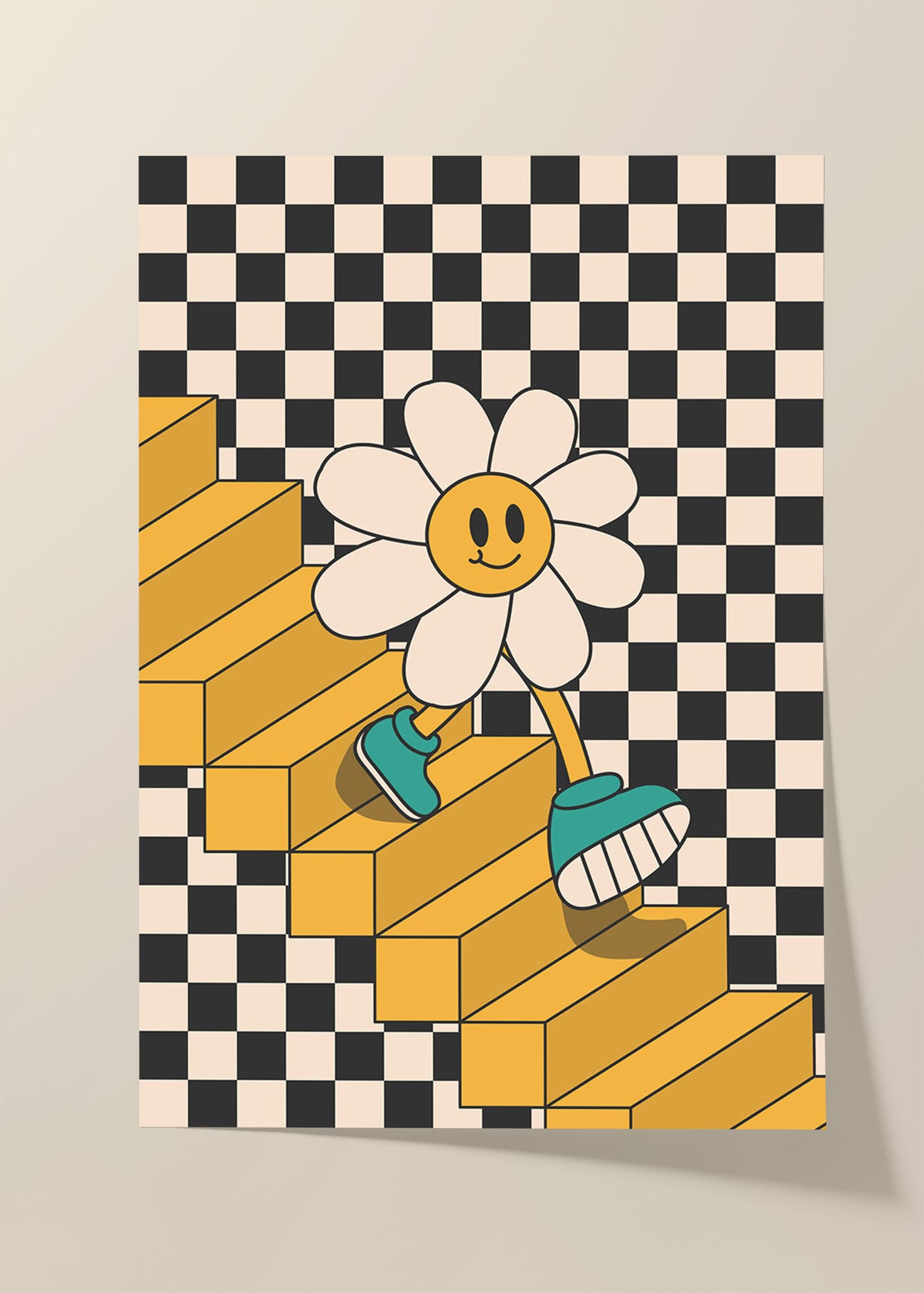 Flower Stairs poster