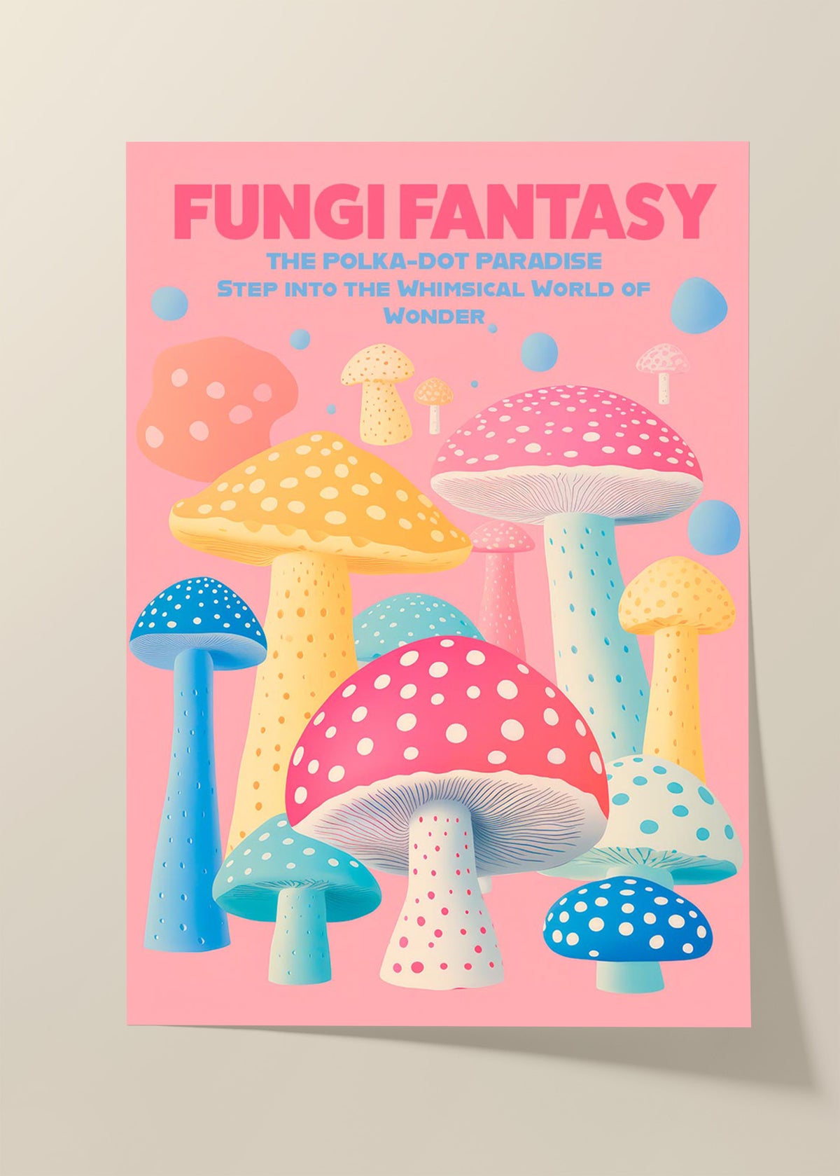 Fungi fantasy poster