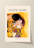 Gustav Klimt the kiss poster