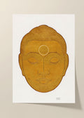 Head of Buddha by Reijer Stolk poster