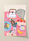 Kitchen table poster