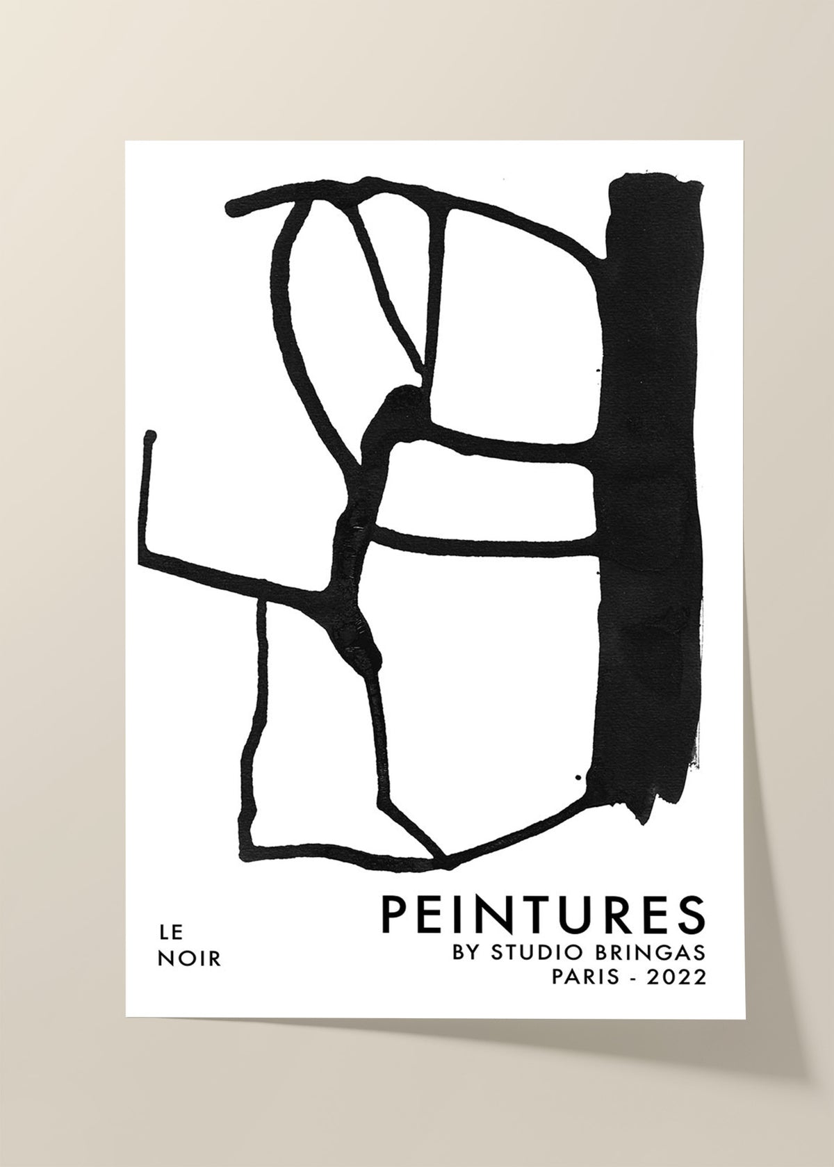 Le noir No2 poster