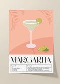 Margarita cocktail poster