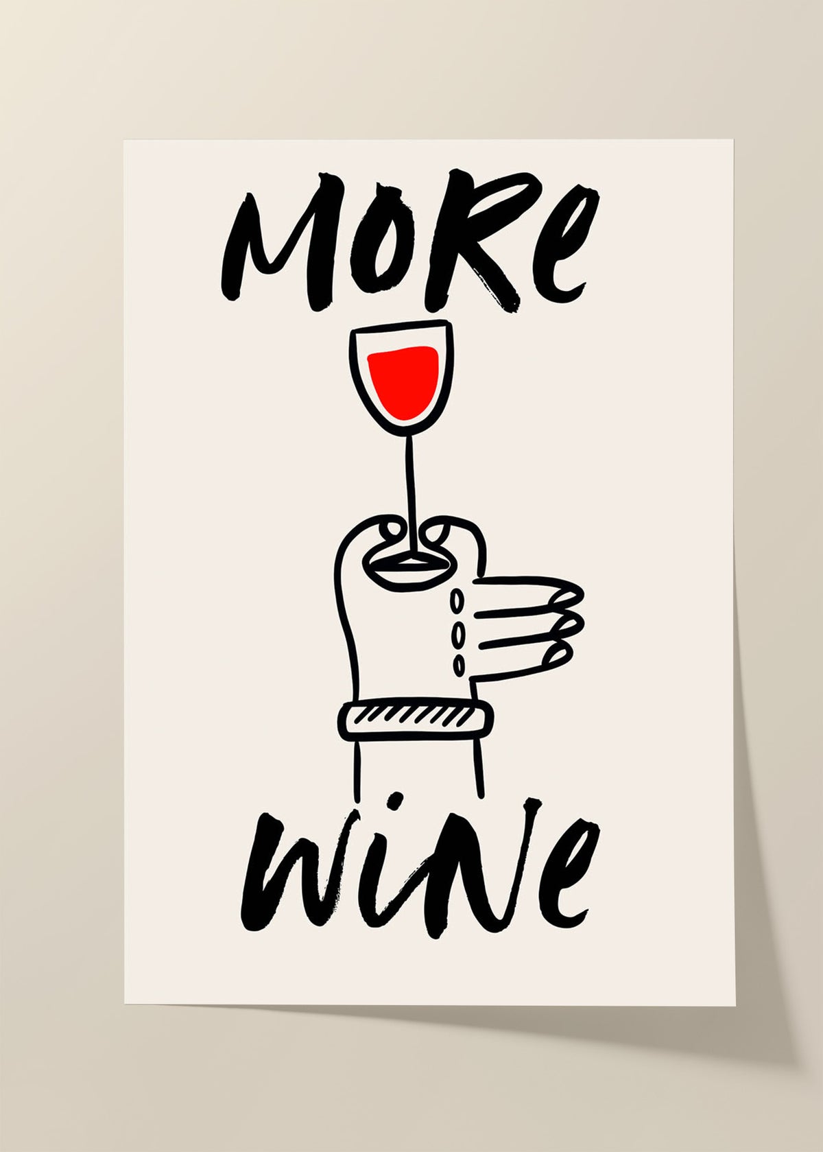 More wine poster