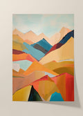 Spectrum peaks poster