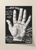 Open hand palm reading