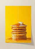 Golden delight pancake poster
