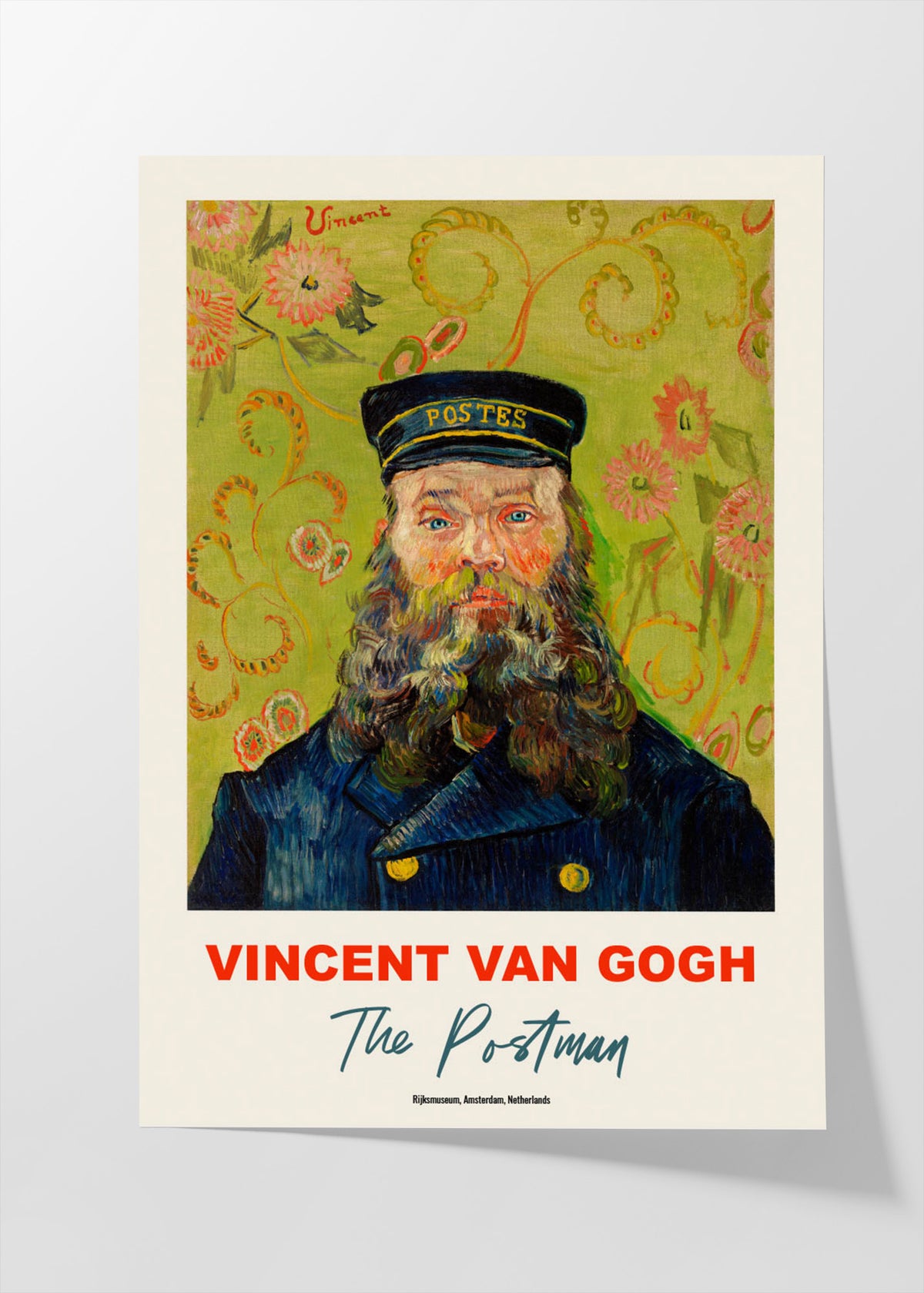 Van Gogh the postman poster