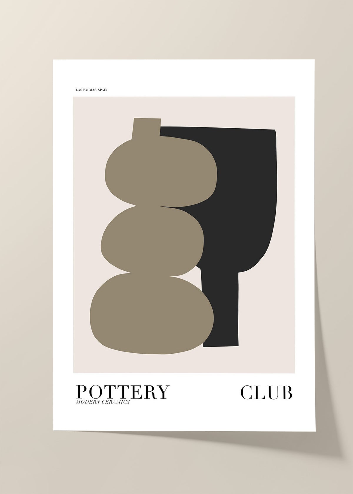 Pottery club poster