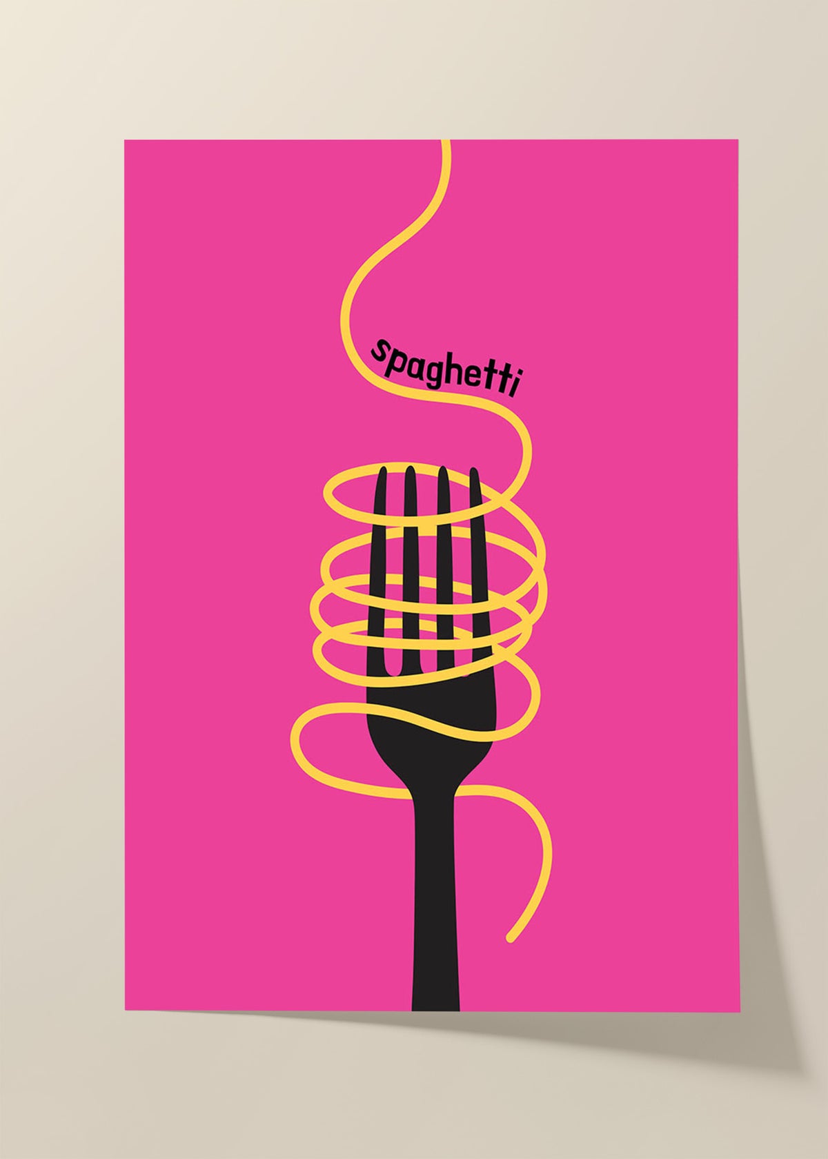 Spaghetti poster