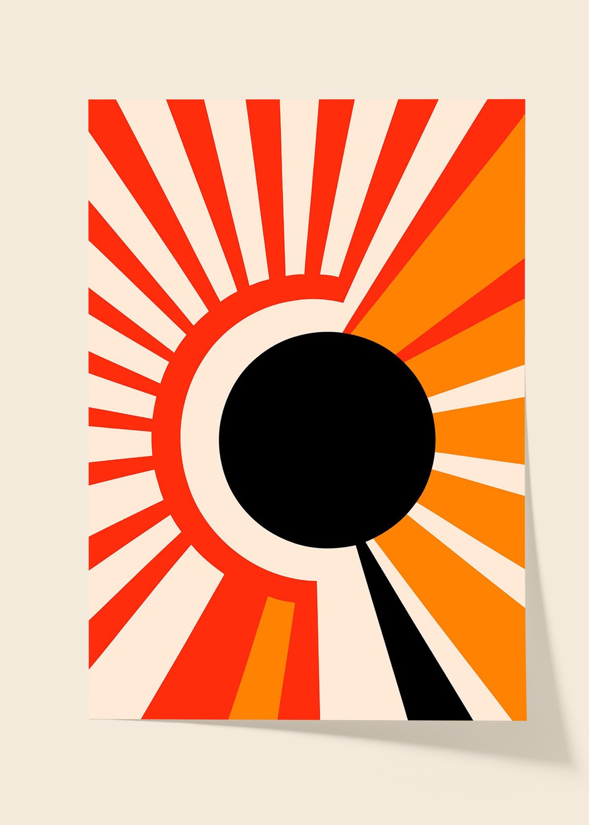 Retro radiance poster