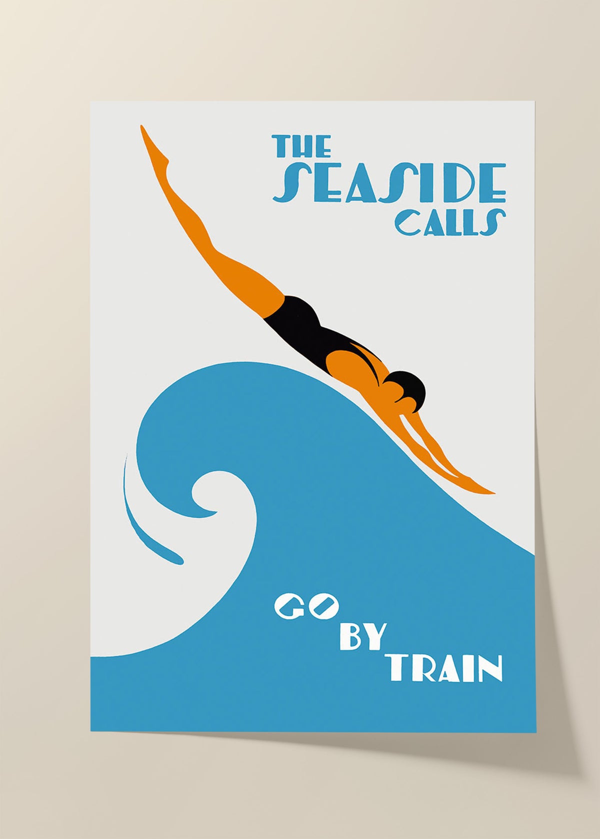 The seaside calls poster