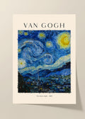 Van Gogh starry night poster