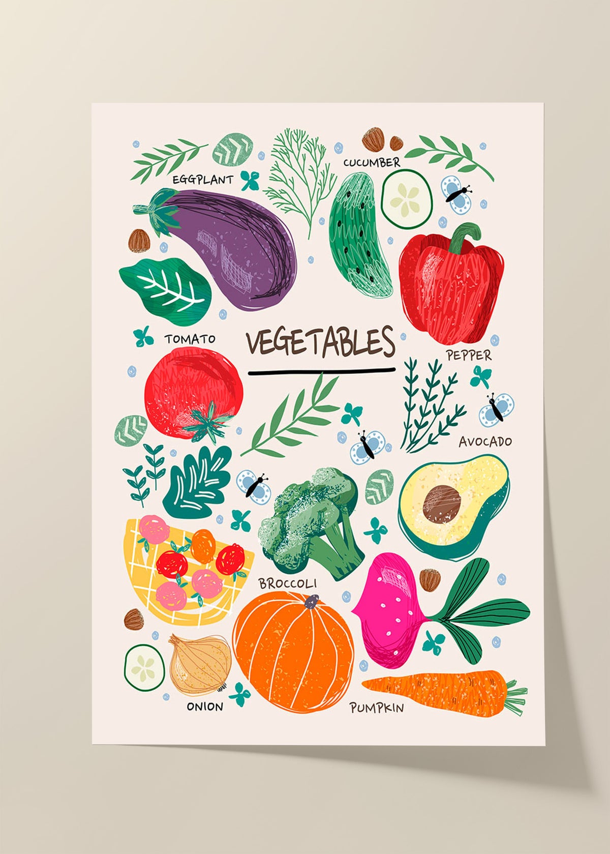 Vegetables poster